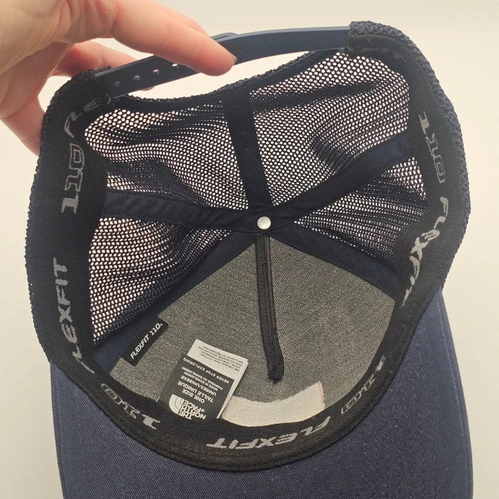 The North Face Trucker Hat OS‎ Navy Blue Gorpcore Outdoor Snapback Cap Casual